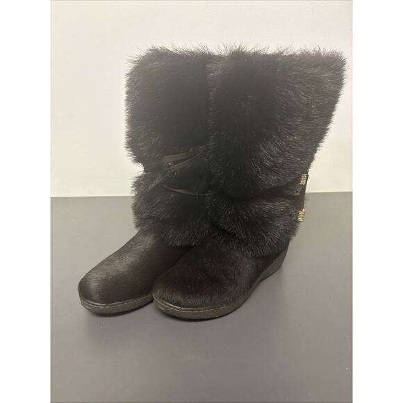 Oscar Sport Boots Apres So Winter Snow, Fur Shearling Lined Size EU 37 - Picture 15 of 15